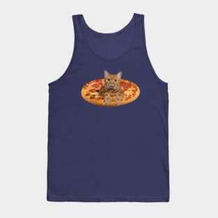 Pizza Cat Tank Top